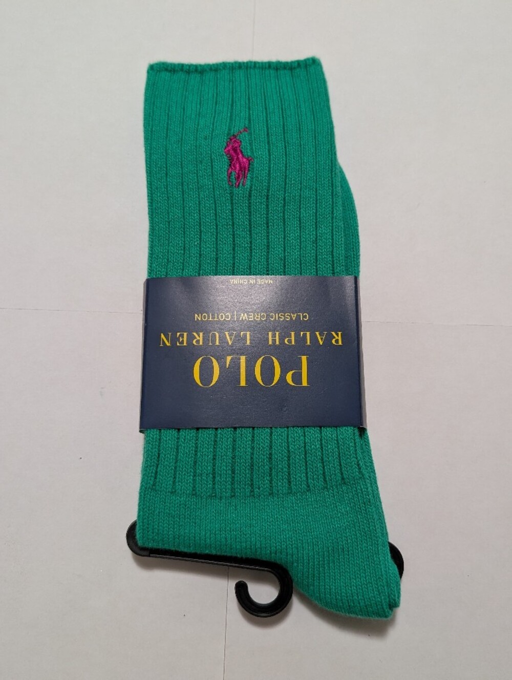 Polo Ralph Lauren Classic Crew Socks L - Picture 2 of 4